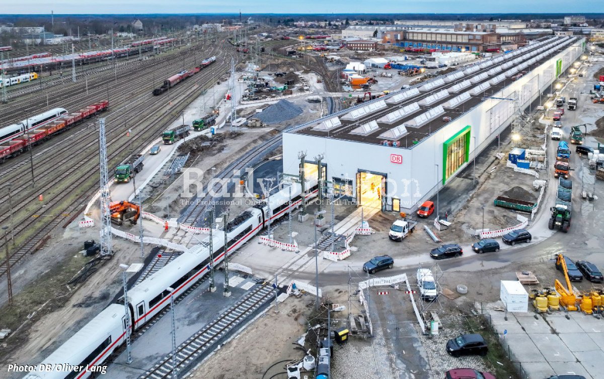 Opening Of The New Ice Depot In Cottbus Railvolution