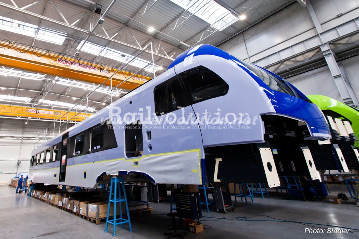 First PKP IC FLIRT EMU Bodyshells | Railvolution