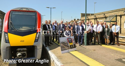 Greater Anglia marks the 5th anniversary of its first FLIRT in passenger service