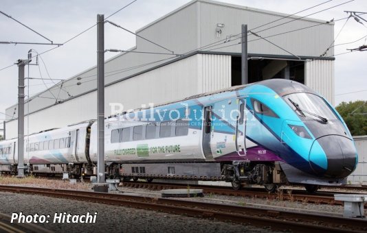 Intercity battery train tested in the north of England