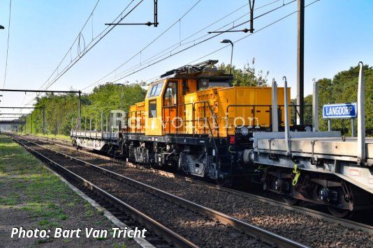 CAF locomotive for tests to Velim