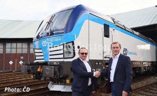 Last RSL Vectron for ČD handed over