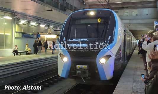 RER NG entered commercial service on the RER D Line