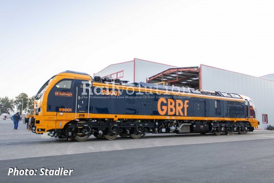 Class 99 EURODUAL heading to Velim