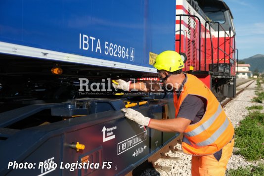 Polo Logistica FS's intermodal wagons to be upgraded with digital train functions