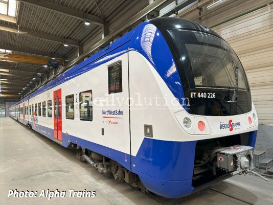 Alpha Trains and Talbot Services completed Class 440 refurbishment project