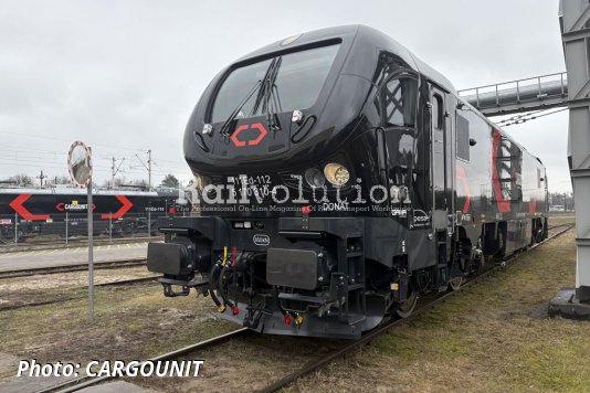 Deliveries of GAMA Marathon locomotives for CARGOUNIT