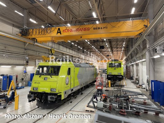 Alstom grows its Motala site expertise in maintenance