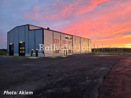 Akiem: a new maintenance workshop in Borlänge