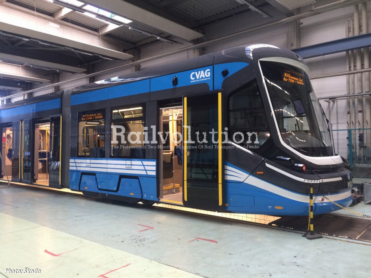 First Chemnitz ForCity Classic Tram Handed Over | Railvolution